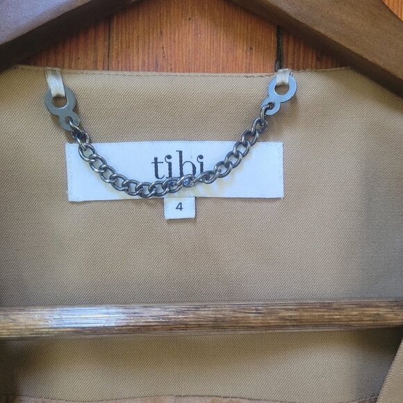 Tibi Wool Tan Blazer, XS-S - Picture 4 of 13